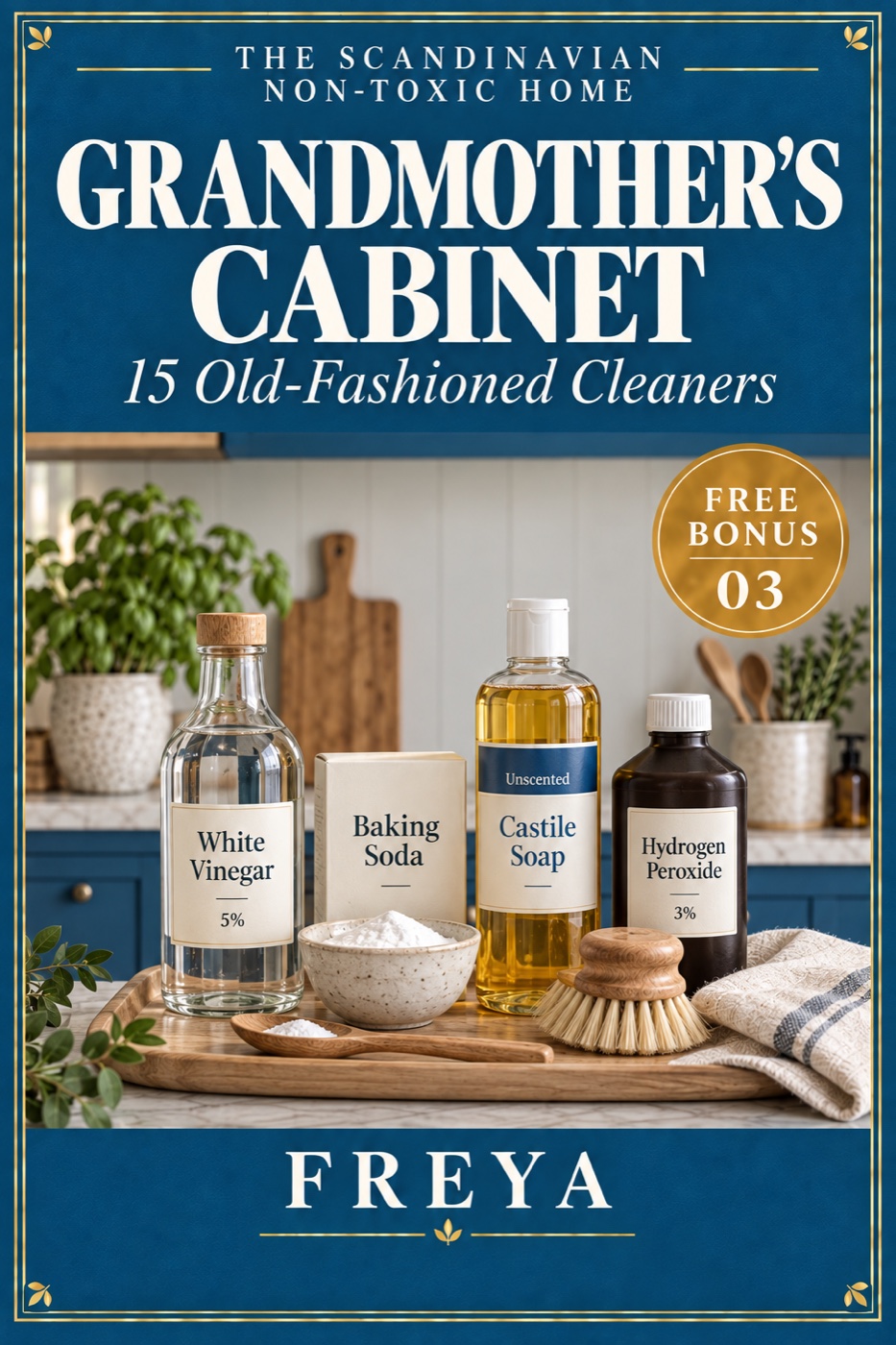 Grandmother’s Cabinet — 15 Old-Fashioned Cleaners